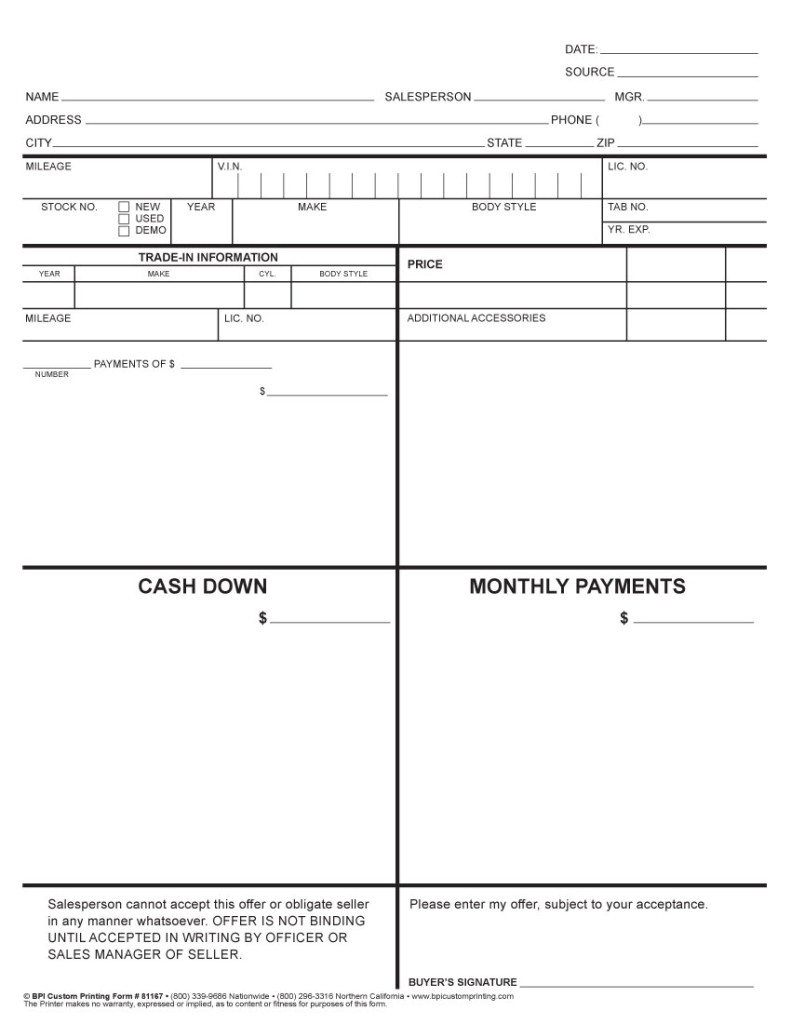 4 Square Worksheet | BPI Custom Printing